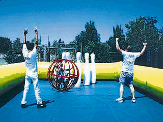 Human Bowling