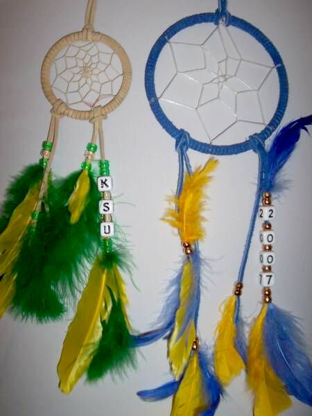 Design your own Dream Catchers. rings come pre-webbed and wrapped with 